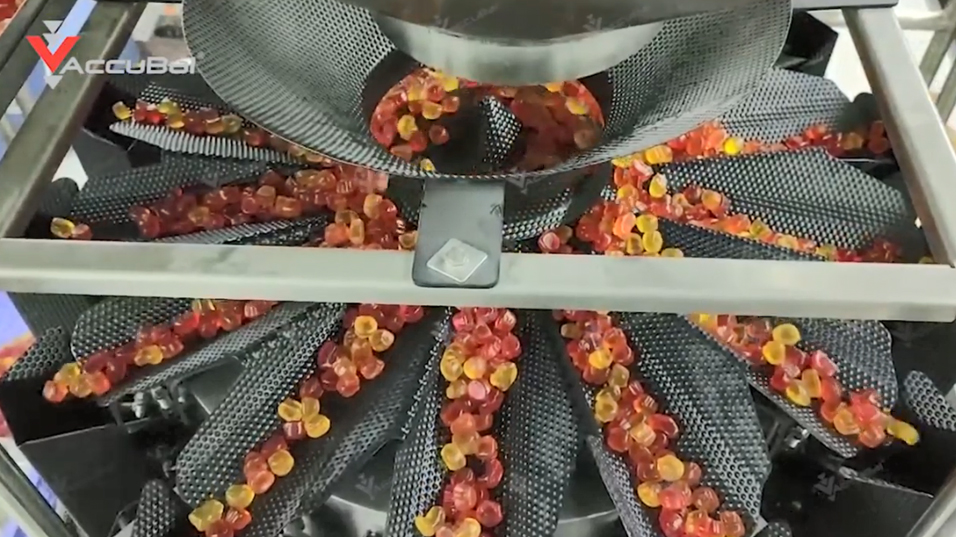 Gummy Candy Multihead Weigher Packaging machine | Accubal