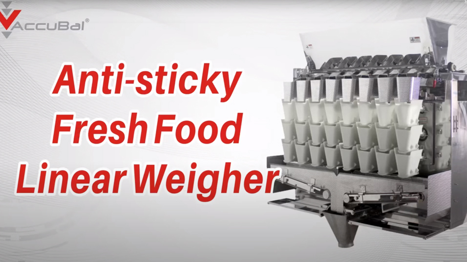 Accubal Fresh Food Weigher sticky fish piece
